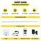 Happy Birthday Neon Sign, LED Lights with Adjustable Brightness for Party and Club